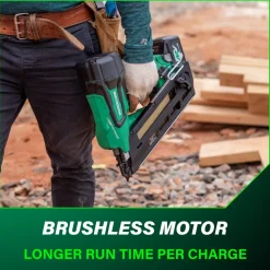 Metabo HPT 36V MultiVolt 3-1/2 in. Cordless Paper Strip Framing Nailer Kit (2.5 Ah)