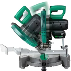 Metabo HPT 18V MultiVolt Brushless Lithium-Ion 10 in. Cordless Single Bevel Miter Saw Kit (5 Ah)
