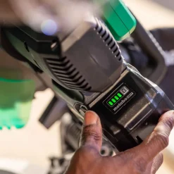 Metabo HPT 18V MultiVolt Brushless Lithium-Ion 10 in. Cordless Single Bevel Miter Saw Kit (5 Ah)