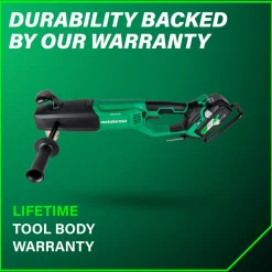 Metabo HPT 36V MultiVolt Lithium-Ion Brushless 1/2 in. Cordless High Power Right Angle Drill Kit (4 Ah/8 Ah)