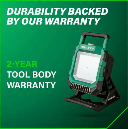 Metabo HPT 18V MultiVolt Lithium-Ion 4000 Lumen LED Cordless Work Light (Tool Only)