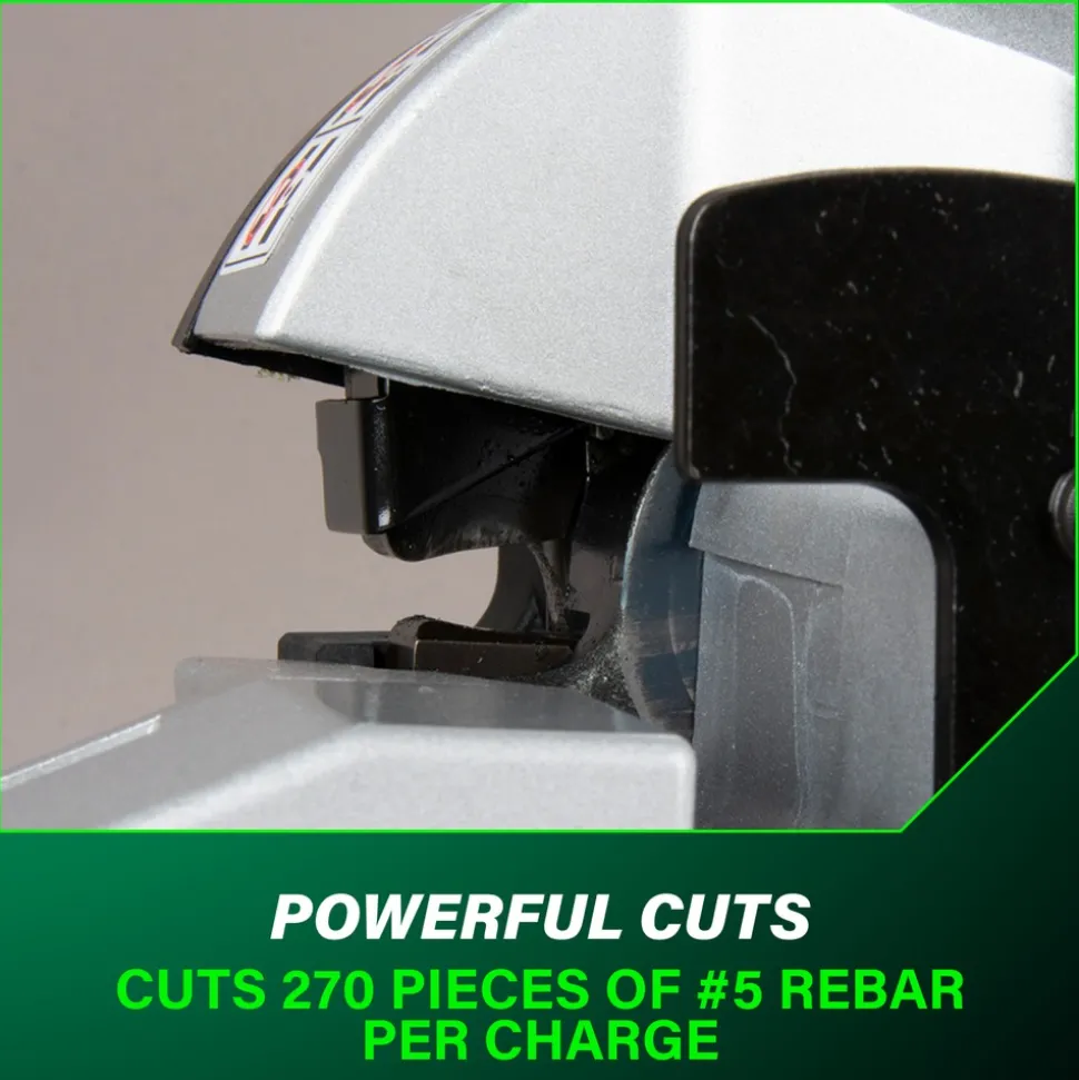 Metabo HPT VB3616DAM 36V MultiVolt Portable Cordless Rebar Bender/Cutter Kit (4 Ah)