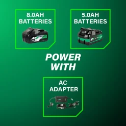 Metabo HPT VB3616DAM 36V MultiVolt Portable Cordless Rebar Bender/Cutter Kit (4 Ah)