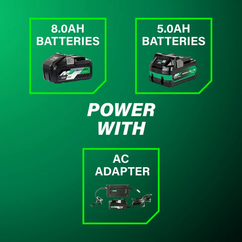 Metabo HPT VB3616DAM 36V MultiVolt Portable Cordless Rebar Bender/Cutter Kit (4 Ah)