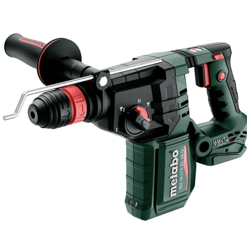Metabo KH 18 LTX BL 28 Q 18V Brushless Lithium-Ion 1-1/8 in. SDS-Plus Cordless Combination Hammer (Tool Only)