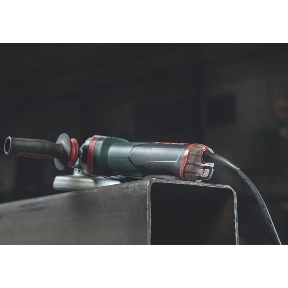 Metabo WEPBA 19-125 Q DS M-BRUSH 120V 14.5 Amp 5 in. Corded Brake Angle Grinder with Brake System