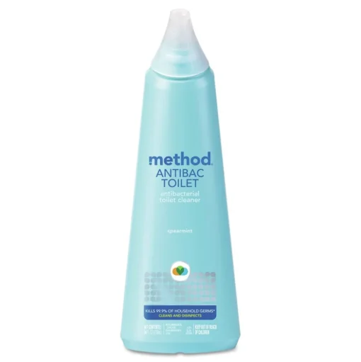 Method 24 oz Antibacterial Toilet Cleaner Bottle - Spearmint (6/Carton)