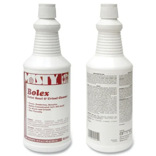 Misty 32 oz. Bolex 23 Percent Hydrochloric Acid Bowl Cleaner - Wintergreen (12/Carton)