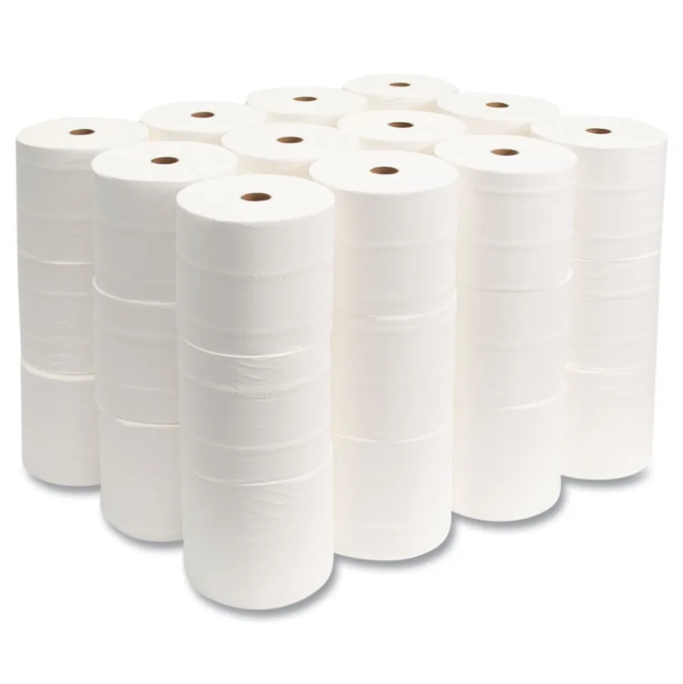 Morcon Paper SMALL CORE BATH TISSUE, SEPTIC SAFE, 2-PLY, WHITE, 1000 SHEETS/ROLL, 36 ROLL/CARTON