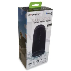 Morpheus 360 Sound Stage USB Type-C Bluetooth Portable Speaker - Black
