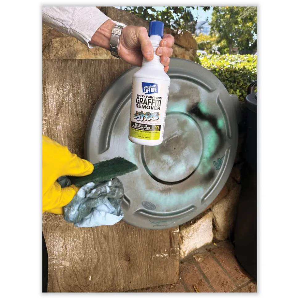Motsenbocker's Lift-Off 32 oz. Bottle Spray Paint Graffiti Remover (6/Carton)