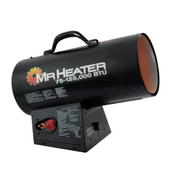 Mr. Heater MHQ125FAV 75,000 - 125,000 BTU Forced Air Propane Heater