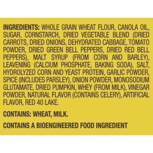 Nabisco 1.75 oz. Bag Wheat Thins Toasted Veggie Chips (60/Carton)