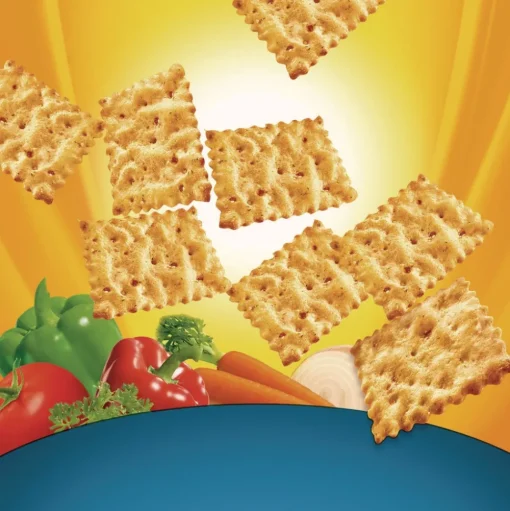 Nabisco 1.75 oz. Bag Wheat Thins Toasted Veggie Chips (60/Carton)