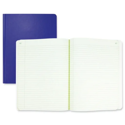 National 9.25 in. x 7.5 in. Sheets Narrow Rule Chemistry Notebook - Blue Cover