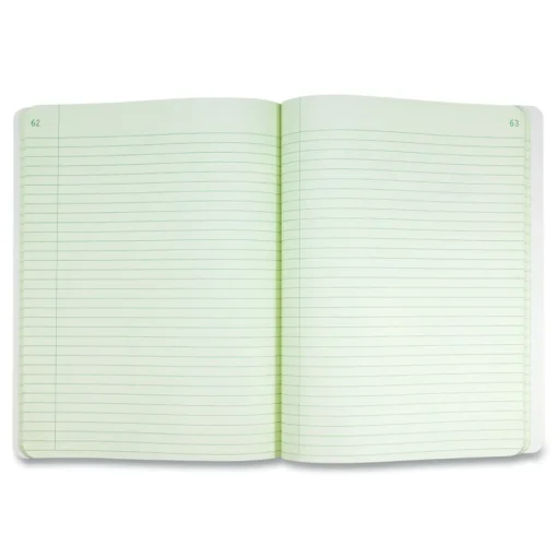 National 9.25 in. x 7.5 in. Sheets Narrow Rule Chemistry Notebook - Blue Cover
