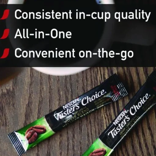 Nescafe 11005994 0.06 oz Taster's Choice Stick Pack - Decaf (480/Carton)