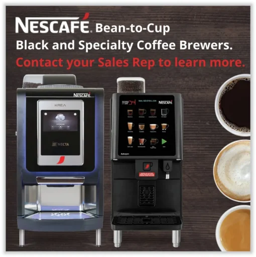 Nescafe 2 lb Bag Frothy Coffee Beverage - French Vanilla (6/Carton)