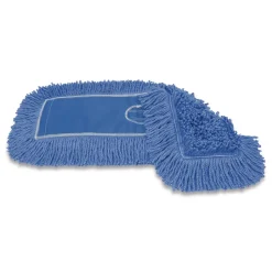 Nexstep Commercial Products MaxiTwist Microfiber Dust Mops, Microfiber, 24-in x 5-in, Blue