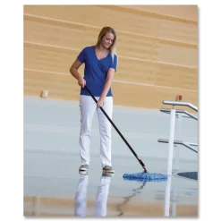 Nexstep Commercial Products MaxiTwist Microfiber Dust Mops, Microfiber, 36-in x 5-in, Blue