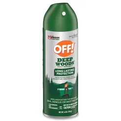 OFF! 6 oz Aerosol Spray Deep Woods Insect Repellent