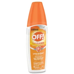OFF! Familycare 6-Ounce Insect Repellent Spray - Unscented (12/Carton)