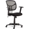OIF Swivel/tilt Mesh Task Chair (Height Adjustable T-Bar Arms-Black/chrome)