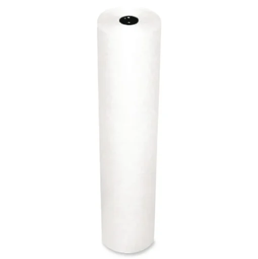 Pacon 48 lbs. Text Weight 36 in. x 1000 ft. Spectra ArtKraft Duo-Finish Paper - White (1-Roll)