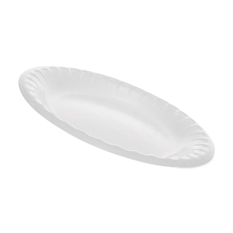 Pactiv Corp. 6 in. Placesetter Deluxe Laminated Foam Dinnerware Plate - White (1000/Carton)