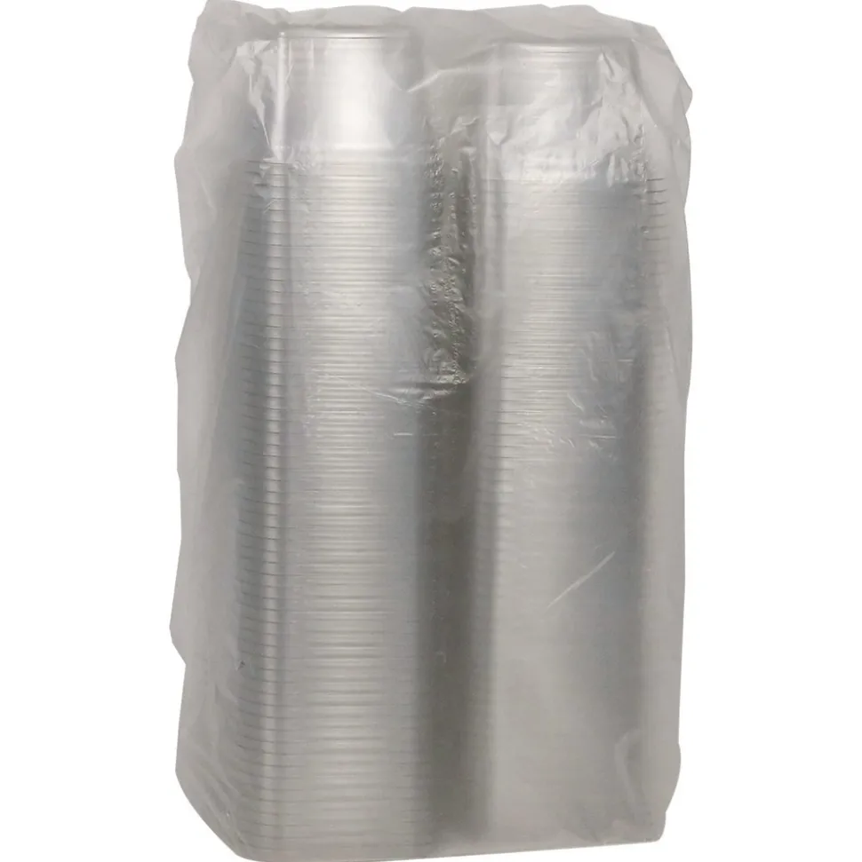 Pactiv Corp. 16 oz 4 x 4 x 3 PET Plastic Square Container - Clear (480/Carton)