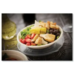 Pactiv Corp. 32 oz EarthChoice Fiber-Blend Bagasse Dinnerware Bowl - Natural (400/Carton)