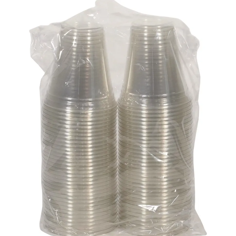 Pactiv Corp. 12 oz. Plastic RPET Cold Cup - Clear (420/Carton)