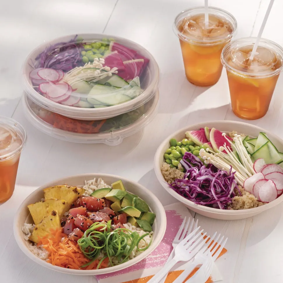 Pactiv Corp. 12 oz. Plastic RPET Cold Cup - Clear (420/Carton)