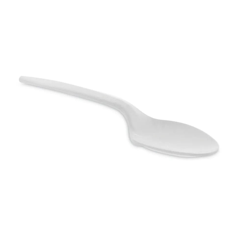 Pactiv Corp. Fieldware Mediumweight Spoon Cutlery - White (1,000/Carton)
