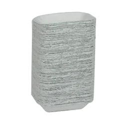 Pactiv Corp. M633524Y EarthChoice Pulpex 9.13 x 6.88 x 1.75 Steep Wall Paper Food Tray - Natural (460/Carton)