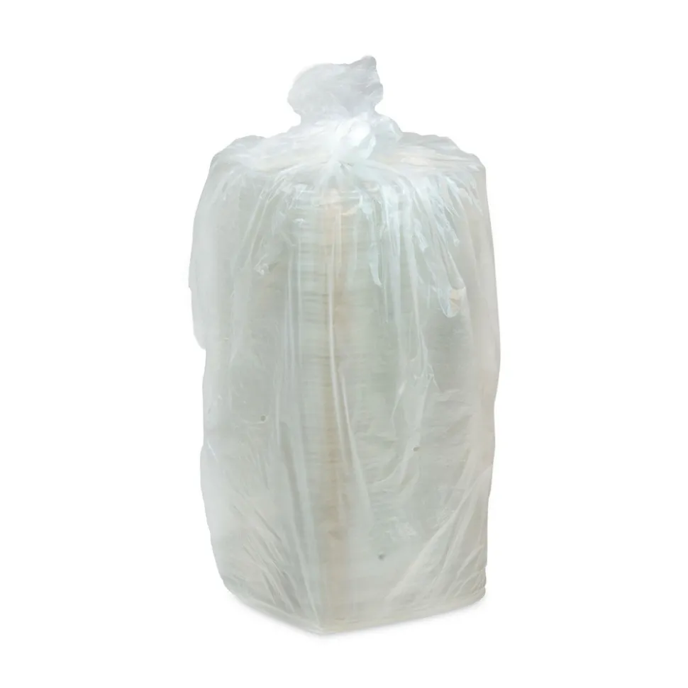 Pactiv Corp. SACLF07 EarthChoice 7.38 in. x 7.38 in. x 0.26 in. Square Recycled Bowl Flat Lid - Clear (300/Carton)