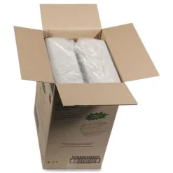 Pactiv Corp. YCN806000000 EarthChoice SmartLock 6 in. x 6 in. x 3.1 in. Microwaveable MFPP Hinged Lid Containers - White (400/Carton)