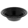 Pactiv Corp. YTKB00040000 4 oz. Placesetter Deluxe Laminated Foam Dinnerware Bowl - Black (1250/Carton)