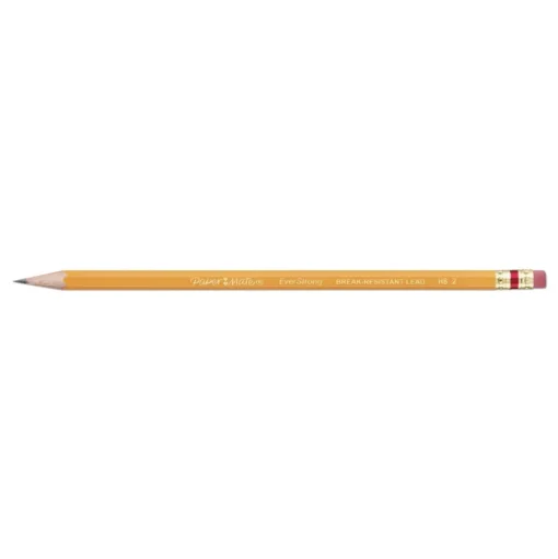Paper Mate EverStrong No. 2 Pencils - Black Lead/Yellow Barrel (24/Pack)