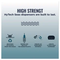 Papernet 11.8 x 9.8 x 14.2 Hy Tech Automatic Towel Dispenser - Black (1/Carton)