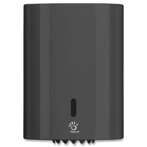 Papernet 9.1 x 9.4 x 12.2 Hy Tech Towel Dispenser - Black (1/Carton)