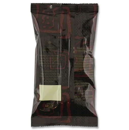 Peet's Coffee & Tea 504913 House Blend 2.5 oz. Frack Pack Decaf Coffee Portion Packs (18/Box)