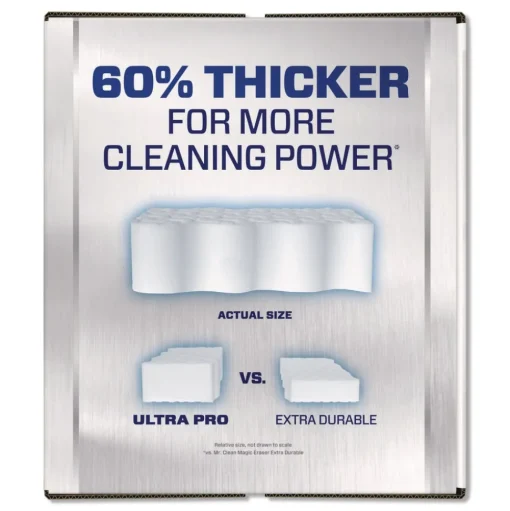 P&G Pro Magic Eraser Ultra Pro Multi-Purpose Cleaner 4.72 x 1.38 x 2.56 Thick White (26/Carton)