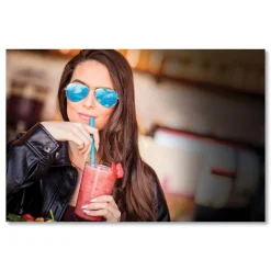 phade 511208 9 in. Marine Biodegradable Boba Straws - Ocean Blue (720/Carton)