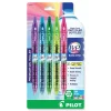 Pilot B2P Bottle-2-Pen Recycled Fine 0.7 mm Gel Pen - Assorted Ink and Barrel Colors (5/Pack)