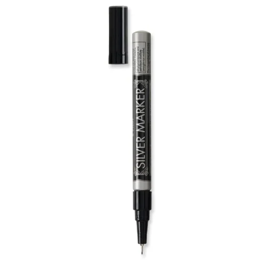 Pilot Creative Art and Crafts Extra-Fine Brush Tip Marker - Silver
