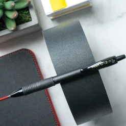 Pilot G2 Edge Premium Fine 0.7 mm Gel Pen - Black Ink/Black Barrel (36/Pack)