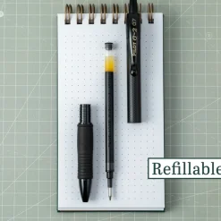 Pilot G2 Edge Premium Fine 0.7 mm Gel Pen - Black Ink/Black Barrel (36/Pack)