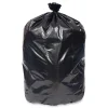 Pitt Plastics 38 in. x 58 in. 1.7 mil 60 gal. Eco Strong Plus Can Liners - Black (100/Carton)