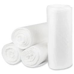 Pitt Plastics 33 in. x 39 in. 1 mil. 33 gal. Eco Strong Plus Can Liners - Natural (150/Carton)